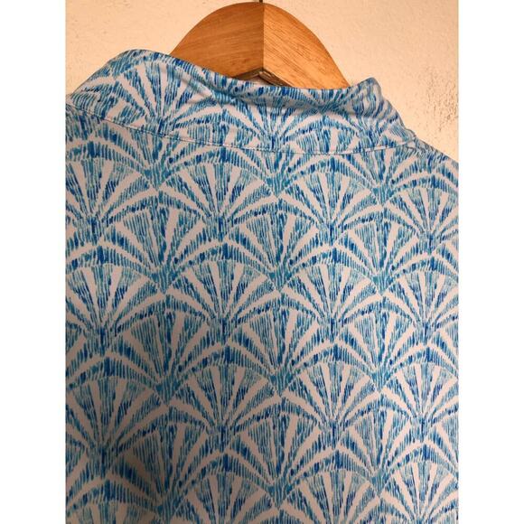 Stella Parker 1/2 Zip Front Long Sleeve shirt Sun Protection Beach Large Golf - Picture 9 of 11